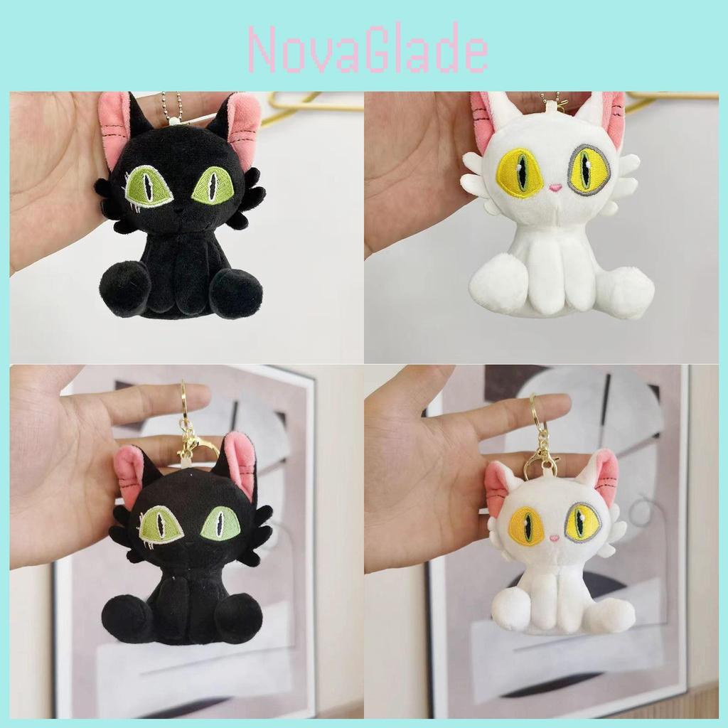 Adorable Plush Cat Toy Cute Animal Stuffed Doll Keychain Perfect Gift