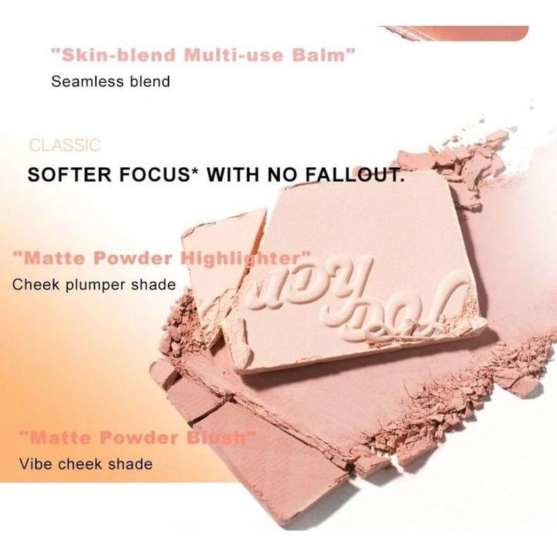 Judydoll - Paleta 4 tvářenek a rozjasňovačů (1-3)