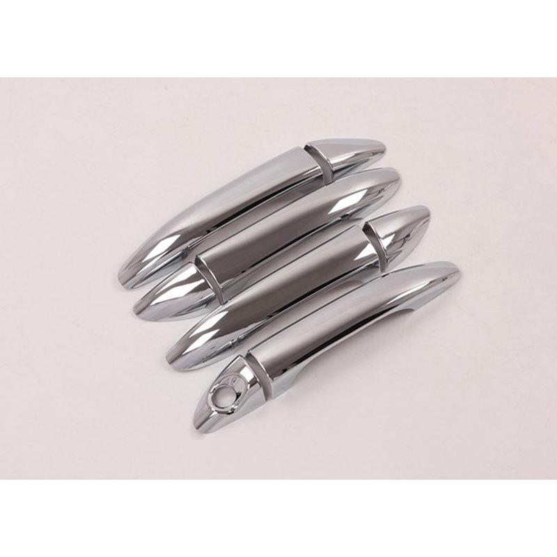 4x for Hyundai Grand i10 Xcent Gran Metro Taxi 2013~2024 ABS Chrome Door Handle Covers Trim Car Styling Sticker Auto Accessories