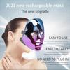 Rechargeable 7-Color LED Facial Mask Portable Home Spa Device for Skin Brightening and Radiance