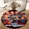 WWE Backlash,Wrestlemania Chair Mat Round Rug Office Carpet, Machine Washable, Non Slip, Suitable for Living Rooms, Bedrooms