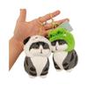 Plush Cute Cartoon Cat Keychain Soft And Fluffy Keyring For Accessories Bag
