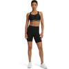 Under Armour HeatGear Soft Comfortable Letter Print Sports Bra Women underwear Black 1387231-001