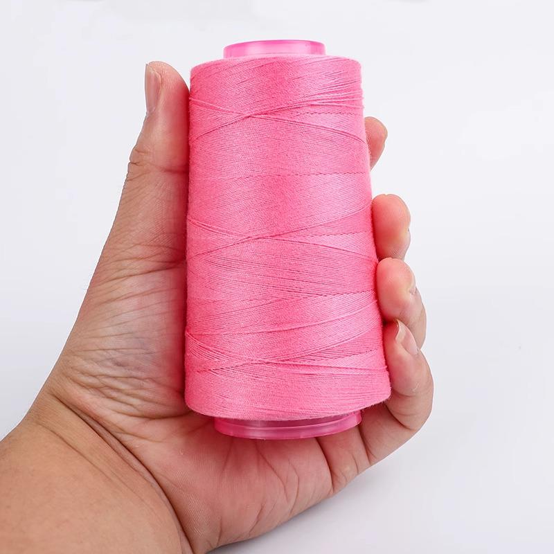 Nić poliestrowa 203-kolorowa do szycia: Dżins, Kapelusze, Wełna, Bawełna - Odpowiednie do szycia maszynowego i ręcznego