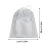 50 st Skopåsar med dragsko Anti-gulnande Dammtäta Skopåsar För Resor Non-woven Förvaringspåse Med Dragsko För Skor Stövlar