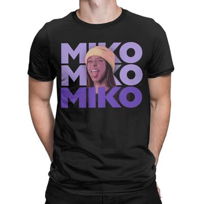 Singer Young Miko Rapper T Shirt for Men 100 Cotton Vintage TShirt Round Collar  Tees Short Sleeve Tops Summer