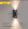 Outdoor Dual-Head Wall Light for Courtyard, Corridor, Patio, Gate, and Villa Exteriors