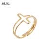 Simple Spinner Round Ring For Men Stress Release Accessory Classic Stainless Steel Wedding Band Casual Sport Jewelry