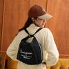 New Champion Fabric Shoulder Bag Double Shoulder Classic Minimalist Style Individual Regular Unisex Dark Gray/Ecru/Black U4DACPU09