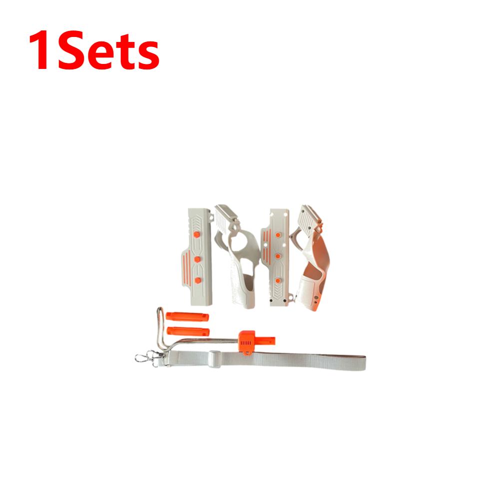 VR Gun Stock Gunstock Rifle Adapter Controller Grips Extension Handle Retrofitting Shooter Game Accessories for Quest 3/3S