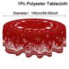 Christmas Elk Snowflakes Tablecloth Christmas Decorations for Home 2025 Xmas Kitchen Dining Table Cover Navidad New Year 2026