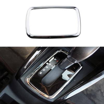 For Ford Ecosport 2013 -  LHD AT Gear Shift Knob Panel Frame Cover Trim Decoration Sticker Interior Accessories