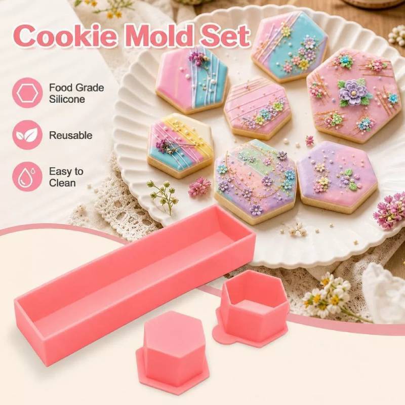 Cake Pop Mold Set With Pla Material For Cookie Shaping Joyful Baking Experience
