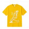 Retro-Print Kurzarm Michael Jackson Herren Damen Sommer T-Shirt Kind Junge Mädchen Oberteil Erwachsene Kinder Eltern-Kind Baumwoll-T-Shirt