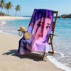 Kpop Hunter Fashion Beach Towel: Ideal for Summer Adventures Soft, absorbent and quick drying suitable for swimming and bathing