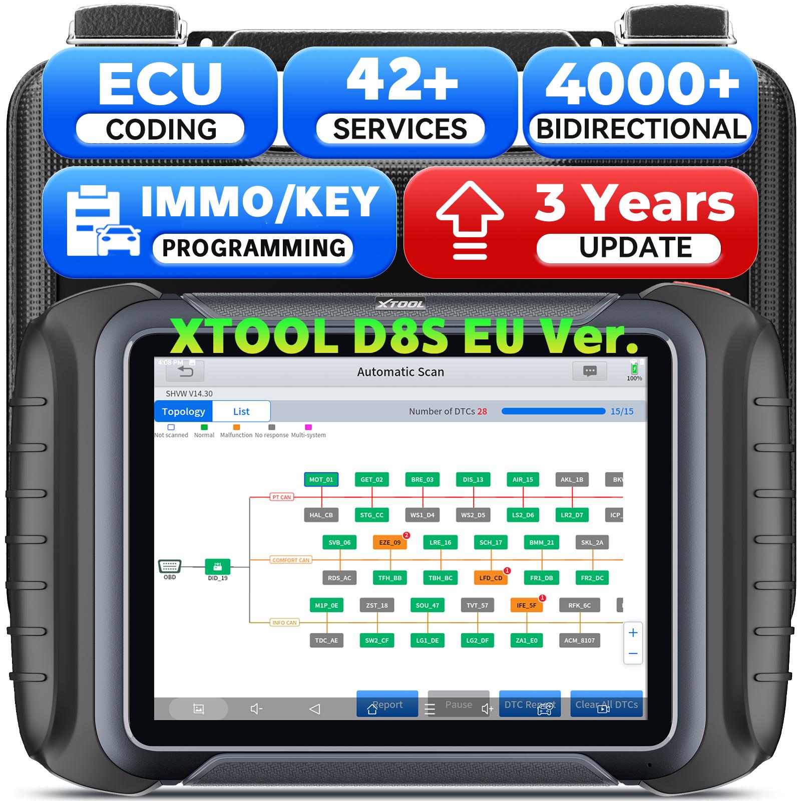 EU Stock XTOOL D8S EU Ver