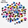 50/100pcs/bag 3D Colorful Activity Eyeballs Plastic DIY Kindergarten New Dolls Activity Eyes