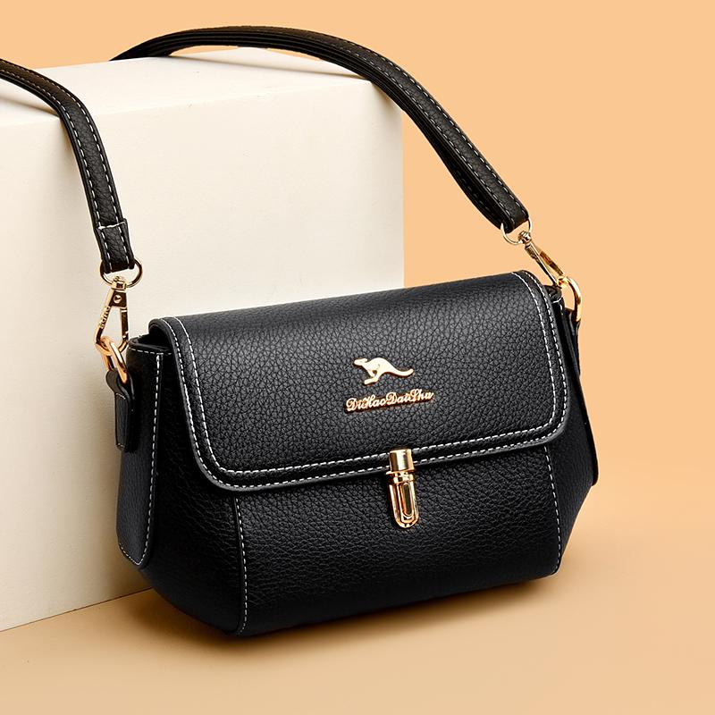 Women's PU leather crossbody bags luxurious bags for ladies shoulder bag top handle bag small casual bags