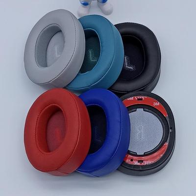 Kompatibilní náušníky pro sluchátka JBL E55BT - návleky z proteinové kůže a houbičky