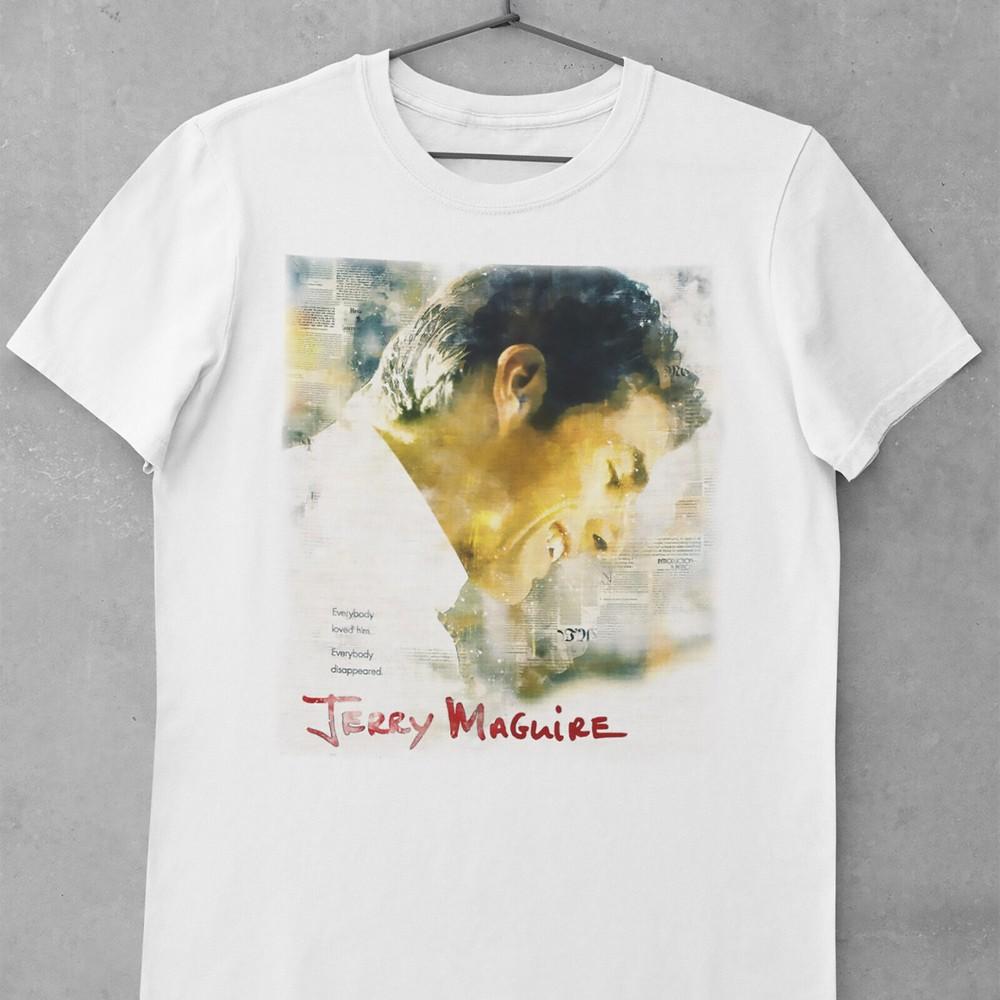 

Vintage Jerry Maguire movie fan art Tom Cruise Unisex Tee Shirt for Tom Cruise f Unisex T-Shirt XL