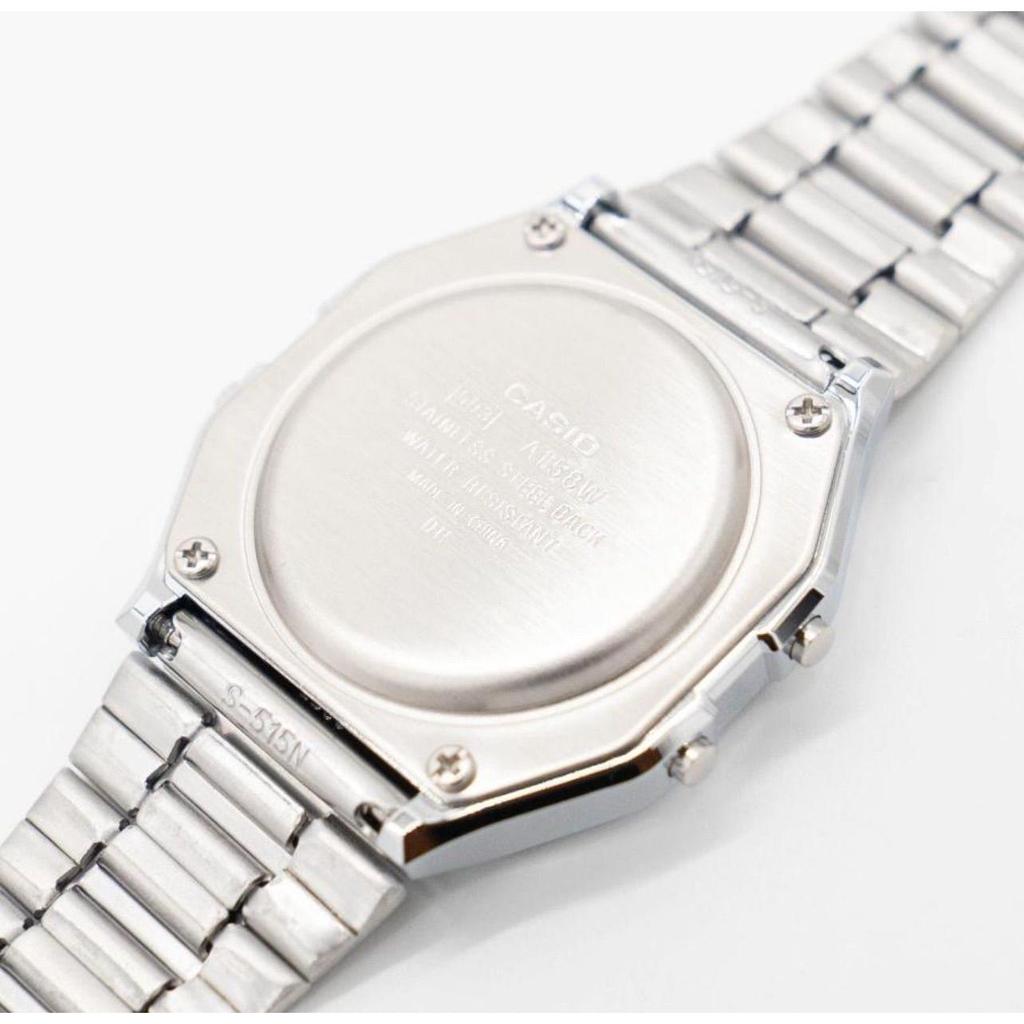 Used CASIO A158WA-1JH CASIO Collection STANDARD Quartz Watch (Men's Watch)