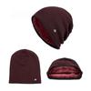 Cappello Caldo Invernale da Uomo Cappelli Casual Lavorati a Maglia per Adulti da Uomo Cappellino Monocolore da Esterno di Marca