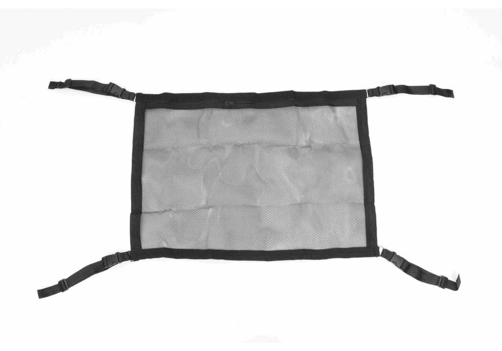 Universal Car Roof Storage Net with Reinforced Straps