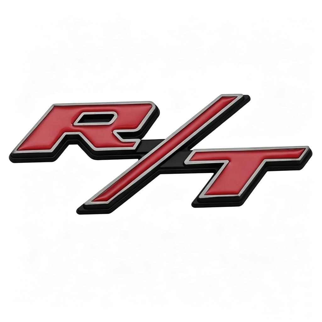 3D Metall R T Auto Frontgrill Heckklappe Emblem Abzeichen Aufkleber Zubehör