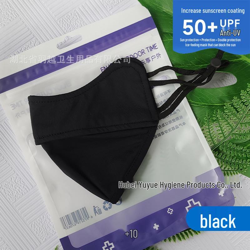 Women's Full Face UV Protection Facekini Mask 2025 - Ice Silk Aesthetic with Integrated Neck Coverage