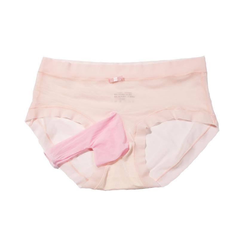 Piaofei Shiny Silky Men's Stockings Panties Sexy Transparent Fully Revealed Ultra-thin and Traceless Summer JJ Set Sex Panties