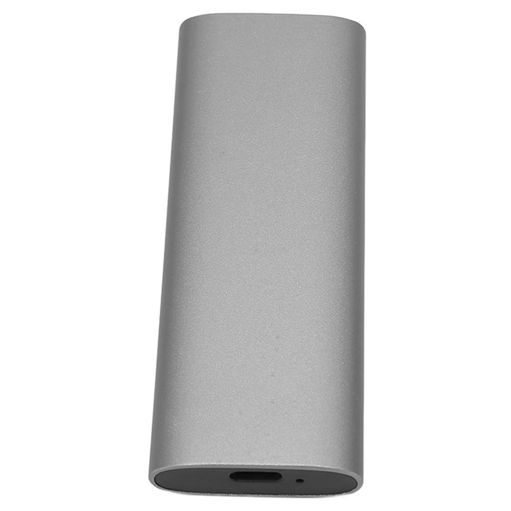 M.2 NVMe PCIe SSD Enclosure Support USB3.2 Gen2 10Gbps UASP Tool Free M.2 Enclosure for SSD 2230 2242 2260 2280 Grey
