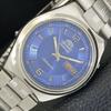 GENUINE VINTAGE ORIENT AUTOMATIC 46941 JAPAN MENS BLUE DIAL WATCH A701885-5 R207-a701885