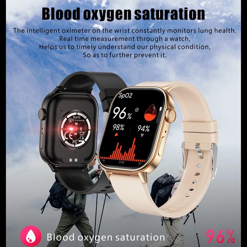 2025 Nové Vojenské Dvoupásmové GNSS GPS Chytré hodinky Kompas 10ATM Vodotěsné Bluetooth Hovor Srdeční tep Sportovní Chytré hodinky Pro Xiaomi