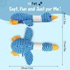 Creative Fun Duck Shape Dog Toy Interactive Teeth Cleaning Puppy Molar Chew Toy Durable Soft Dog Toys Cat