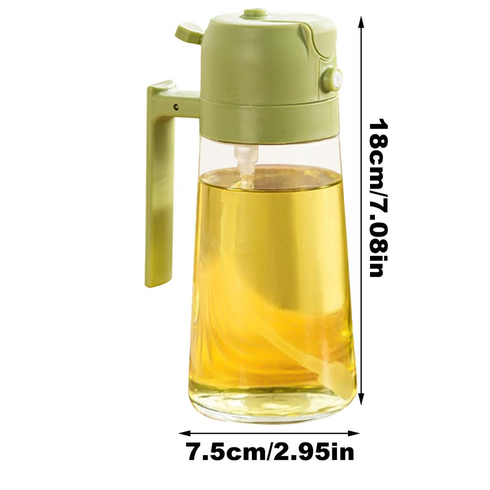 Oil Sprayer For Cooking 2 In 1 Oil Dispenser Bottle Oil Bottle For Kitchen Cooking Kitchen Gadgets For BBQ Salad Baking Air