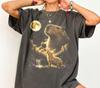 Vintage Capybara Moon Forest T-Shirt, Retro Wildlife Graphic Tee