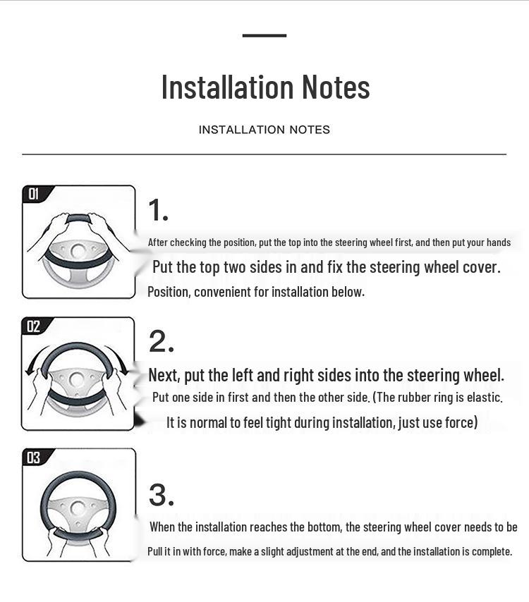 Roewe Steering Wheel Cover: Genuine Leather for RX5/I5/I6/RX8/RX3 ei5/ei6 350, New Energy Vehicles