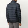 Emporio Armani Solid Color Quilted Stand Collar Down Jacket Men Jackets Navy-Blue 8NPB06PNE1Z1578