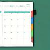 2027 New Calendar Log Self Discipline Check in Time Management One Page Per Day 365 Day Plan Office