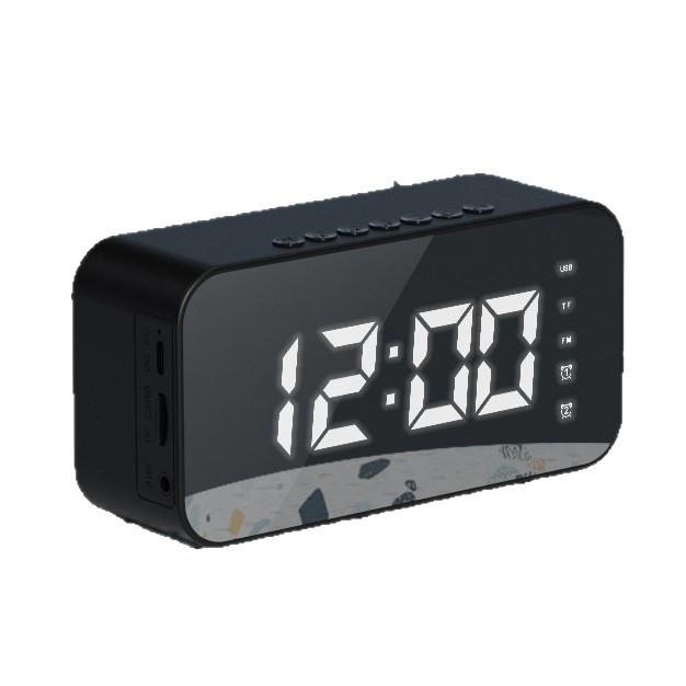 Głośnik Bluetooth S15 Budzik z Długą Żywotnością Baterii, Jakość Dźwięku Hi-Fi, Karta TF i Radio