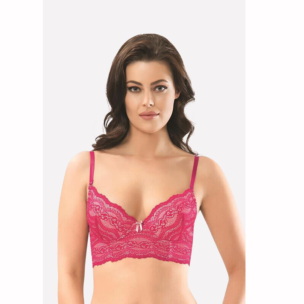 

Короткое бюстье с легкой поддержкой цвета фуксии NBB