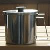 Shimotori Seisakusho Stainless Steel Oil Pot, 1.1L, Made In Japan, 431