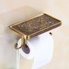 Toilettenpapierhalter Wandmontage Vintage Klassisch Badezimmer Messing Antik Rolle Tissue Box Badezimmerzubehör