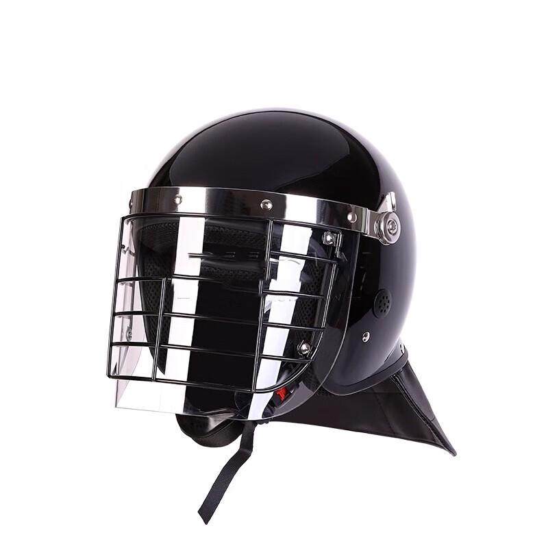 Full-Face Anti-Riot Helmet with Wire Mesh Visor