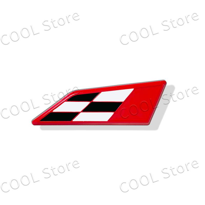 3D Chrome Metal Car Styling Race Flag Emblem Body Trunk Fender Badge Sticker For Seat Leon 300 Cupra Ateca Arona Ibiza Altea