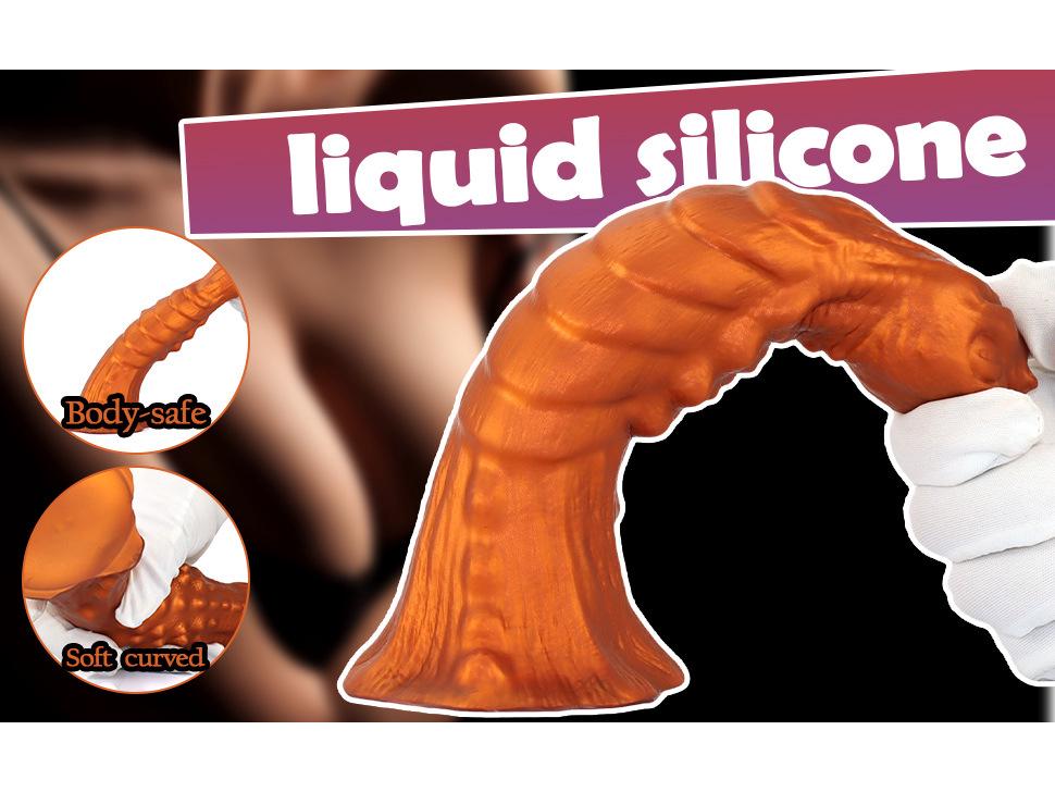 Alien Phallus Silicone Anal Plug for Women