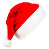 Harbor Love Red & Gold Velvet Christmas Hat for Adults & Children