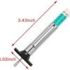 Tire Tread Depth Gauge Plastic Metal Tyre Wear Measuring Tool High Precision 0‑25Mm For Vehicle Car Truck Tire Inspection Repair