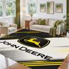 John Deere Design Crystal Velvet Rug Soft Decorative Mat for Bedroom Entrance