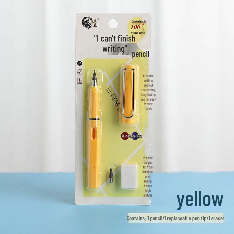 Eternal Writing Pencil for Children: No Sharpening, Inkless, Posture-Correcting